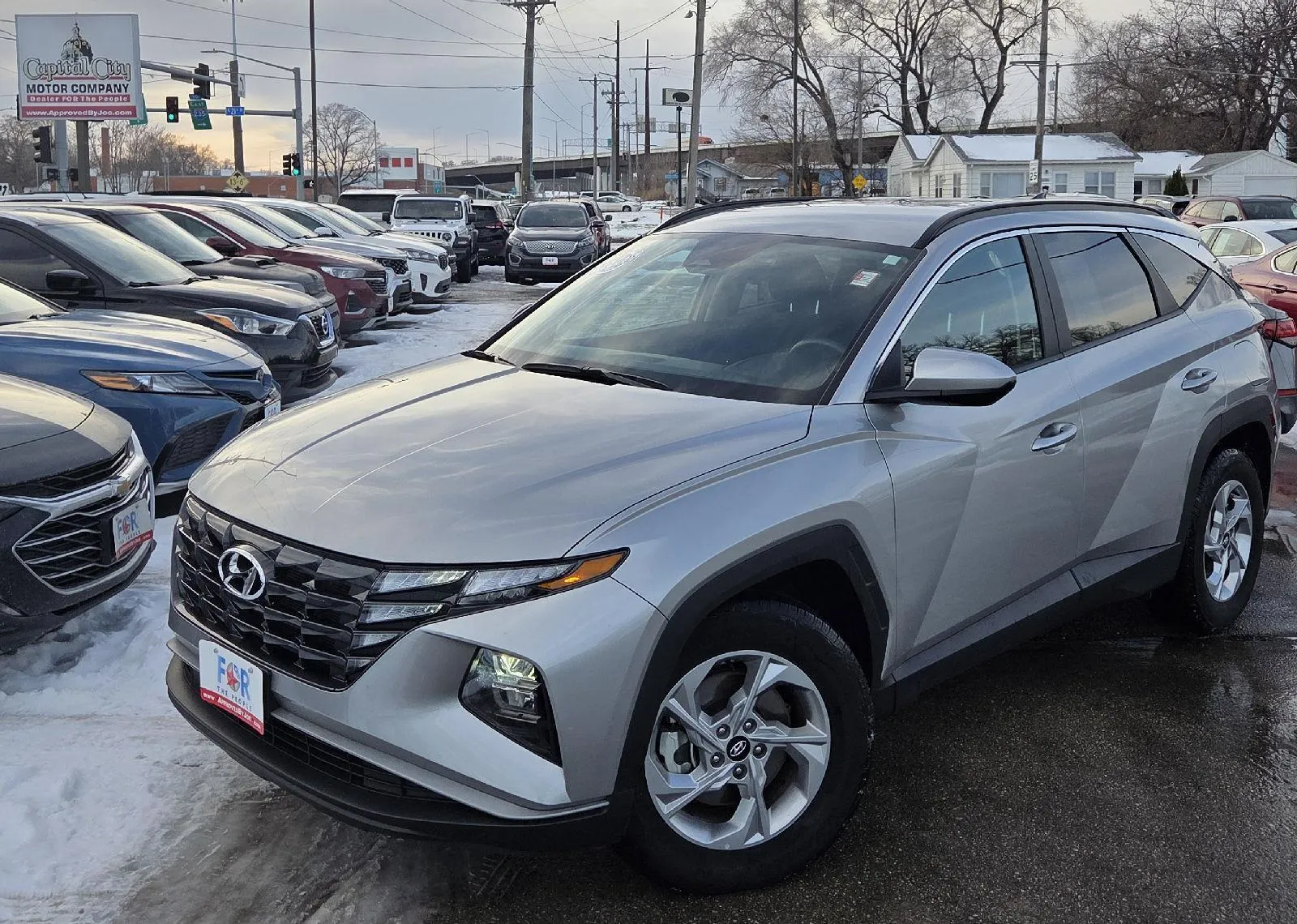 Silver 2024 Hyundai Tucson SEL for sale in Des Moines, IA