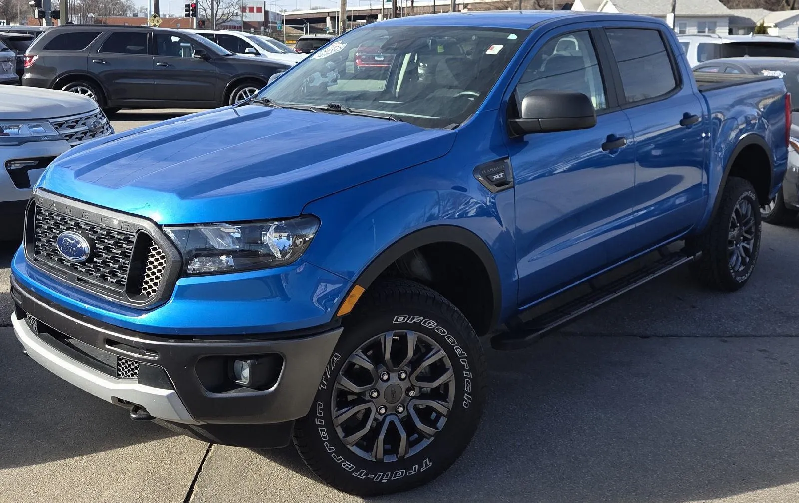Blue 2021 Ford Ranger XLT for sale in Des Moines, IA
