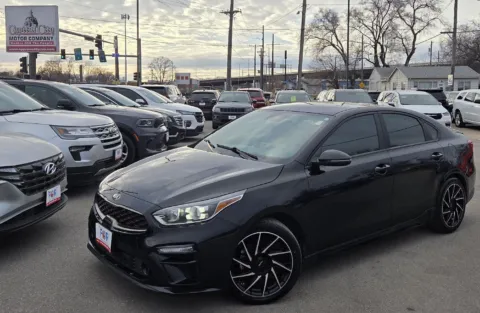 Black 2021 Kia Forte GT-Line for sale in Des Moines, IA