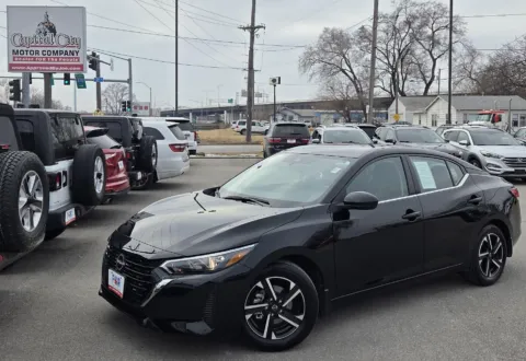 Black 2024 Nissan Sentra SV for sale in Des Moines, IA