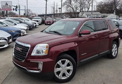Red 2017 GMC Terrain SLE for sale in Des Moines, IA