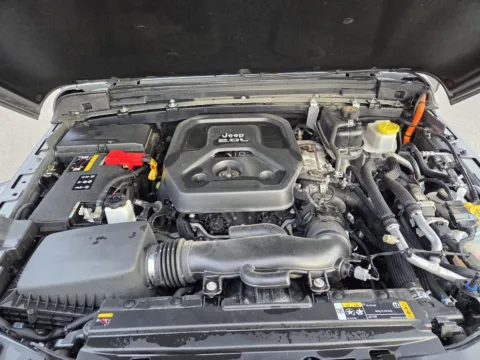 Another view of 2023 Jeep Wrangler 4xe Sahara for sale in Des Moines, IA at Capital City Motor Company