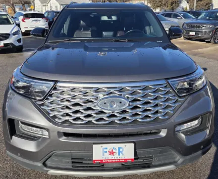Another view of 2022 Ford Explorer Platinum for sale in Des Moines, IA at Capital City Motor Company