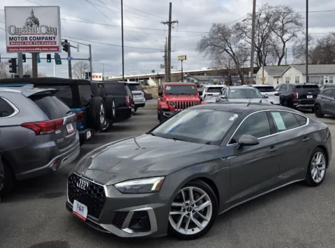 Gray 2024 Audi A5 Sportback S line Premium Plus for sale in Des Moines, IA