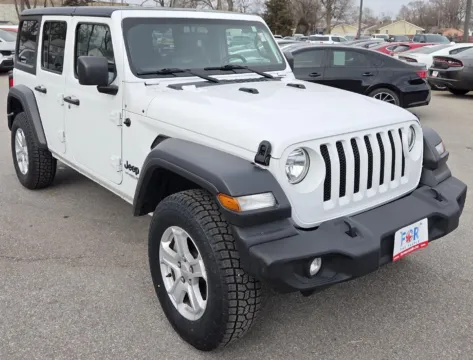 Photos of 2022 Jeep Wrangler Unlimited Sport S for sale in Des Moines, IA at Capital City Motor Company