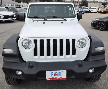 Another view of 2022 Jeep Wrangler Unlimited Sport S for sale in Des Moines, IA at Capital City Motor Company