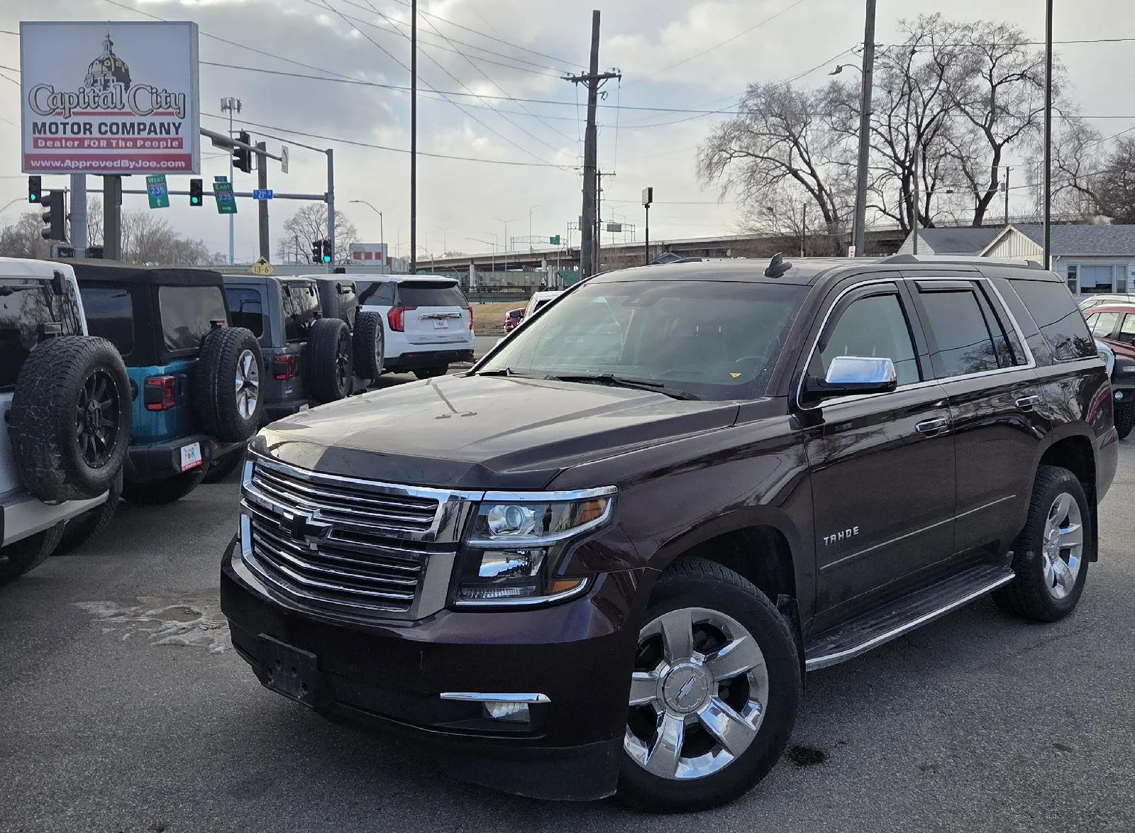 Black 2017 Chevrolet Tahoe Premier for sale in Des Moines, IA