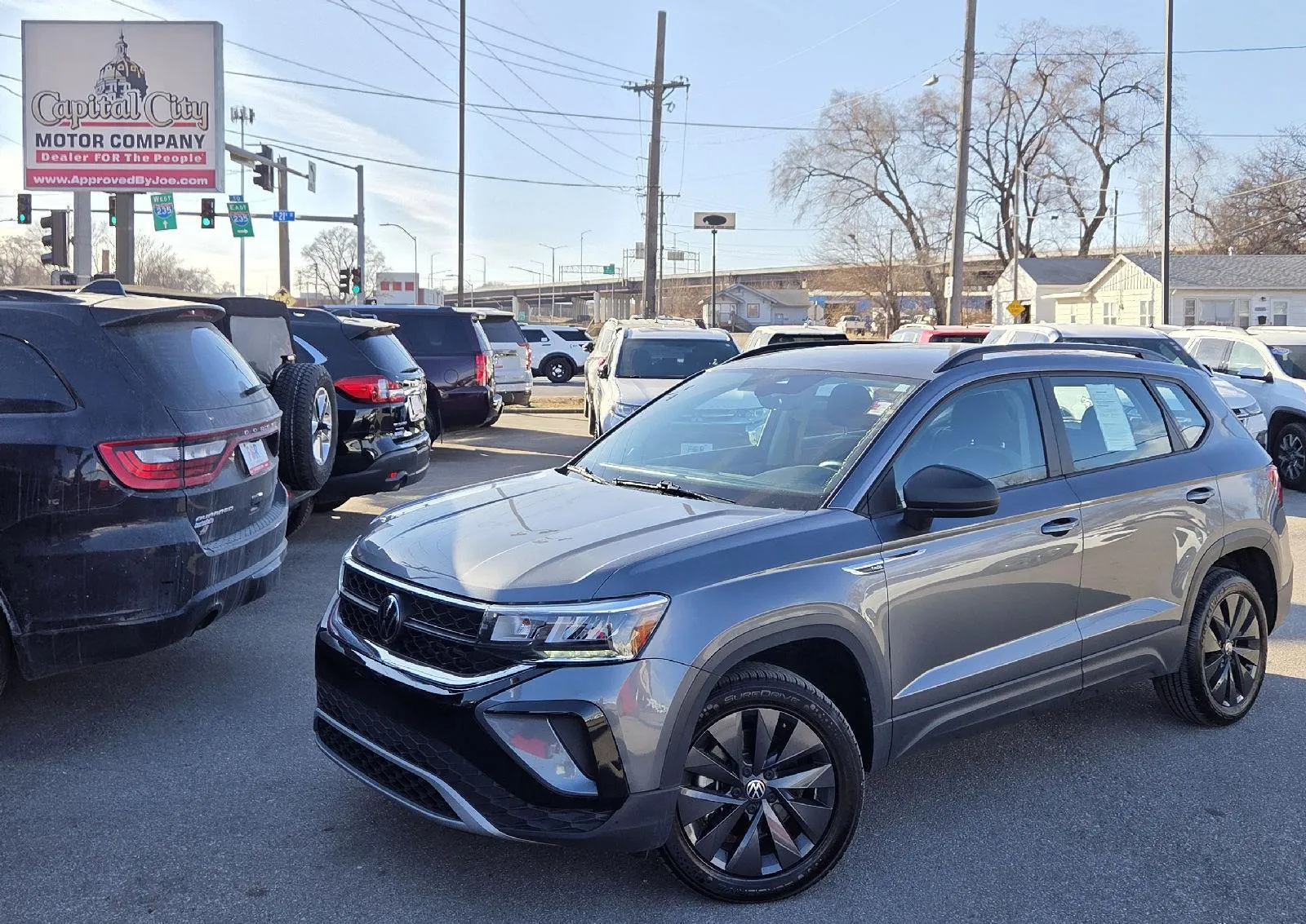 White 2024 VOLKSWAGEN TAOS S for sale in Des Moines, IA