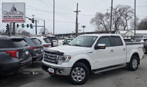 White 2013 FORD F-150 SUPERCREW for sale in Des Moines, IA