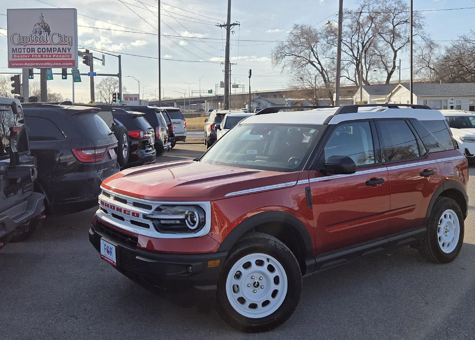 Red 2024 FORD BRONCO SPORT HE Heritage for sale in Des Moines, IA