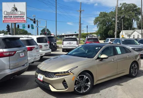 Beige 2022 Kia K5 EX for sale in Des Moines, IA