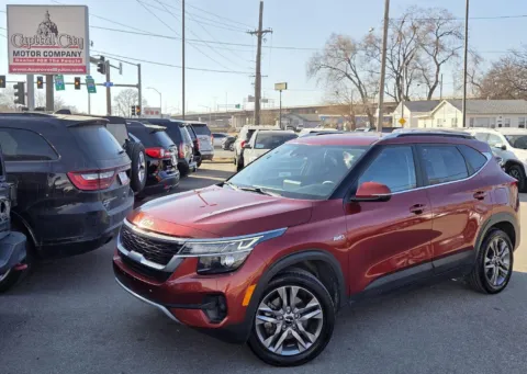 Orange 2023 Kia Seltos S for sale in Des Moines, IA