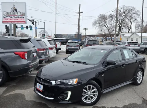 Black 2016 Mitsubishi Lancer ES for sale in Des Moines, IA