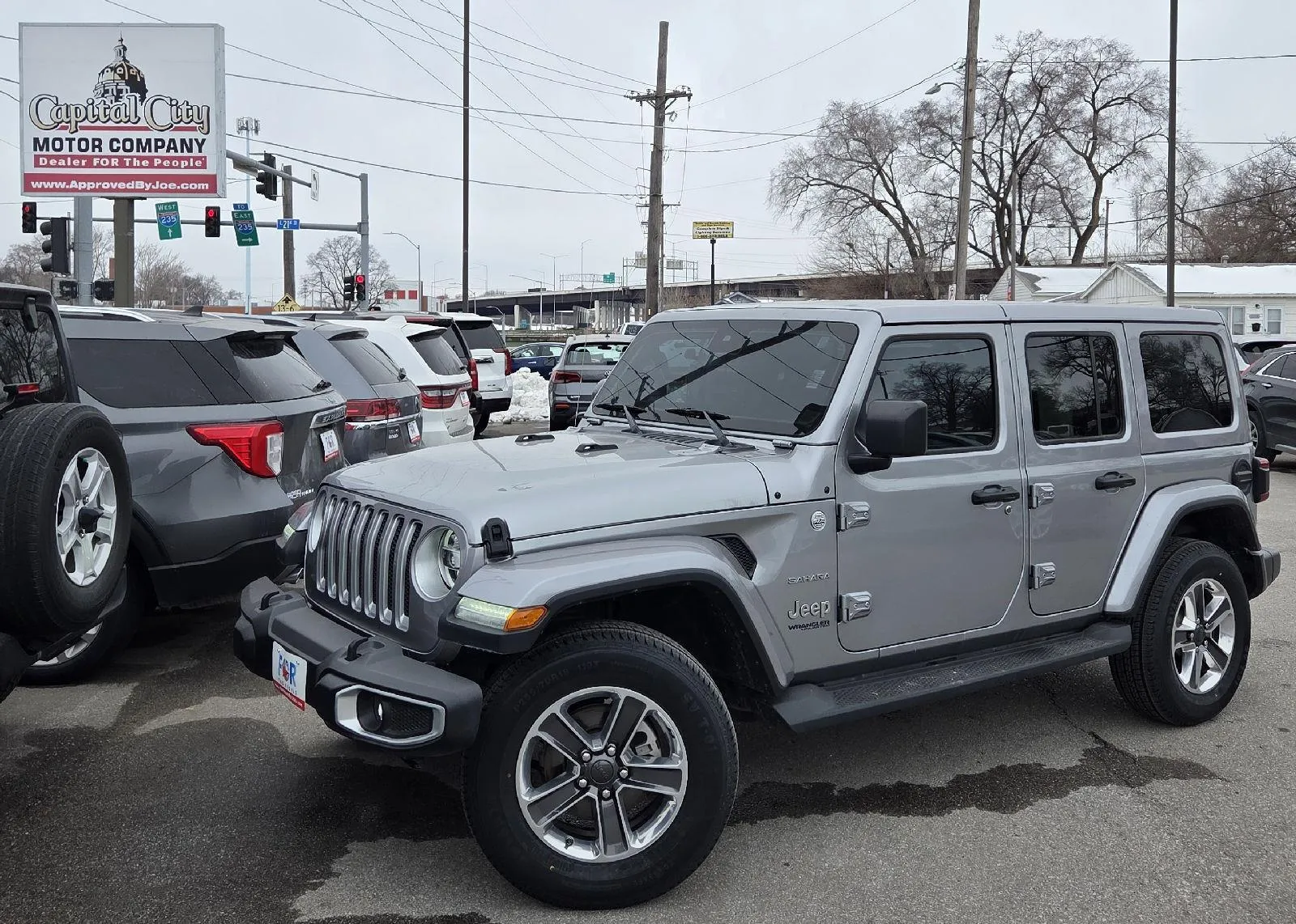 Silver 2020 Jeep Wrangler Unlimited North Edition for sale in Des Moines, IA