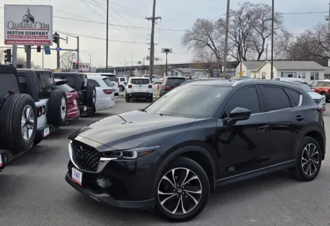 Black 2023 Mazda CX-5 2.5 S Premium Plus Package for sale in Des Moines, IA
