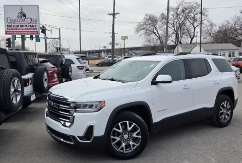 White 2023 GMC Acadia SLT for sale in Des Moines, IA