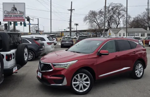 Red 2020 Acura RDX SH-AWD for sale in Des Moines, IA