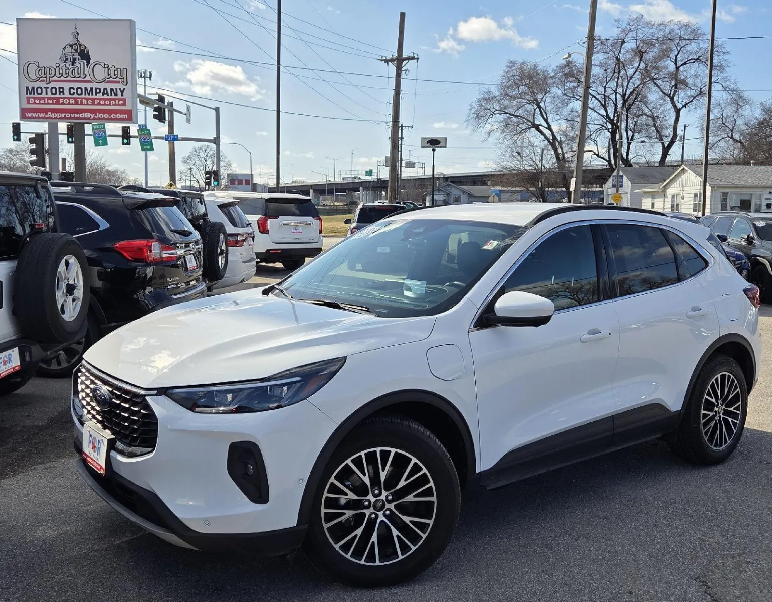 White 2023 Ford Escape Plug-In Hybrid for sale in Des Moines, IA
