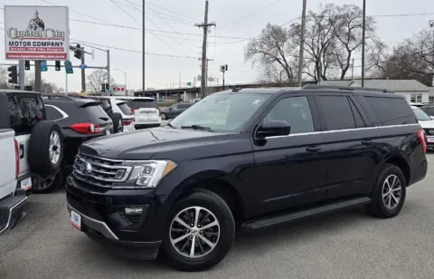 Blue 2021 Ford Expedition Max XLT for sale in Des Moines, IA