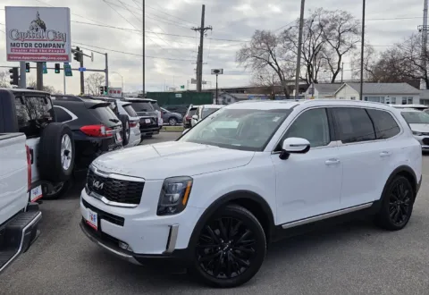White 2022 Kia Telluride SX for sale in Des Moines, IA