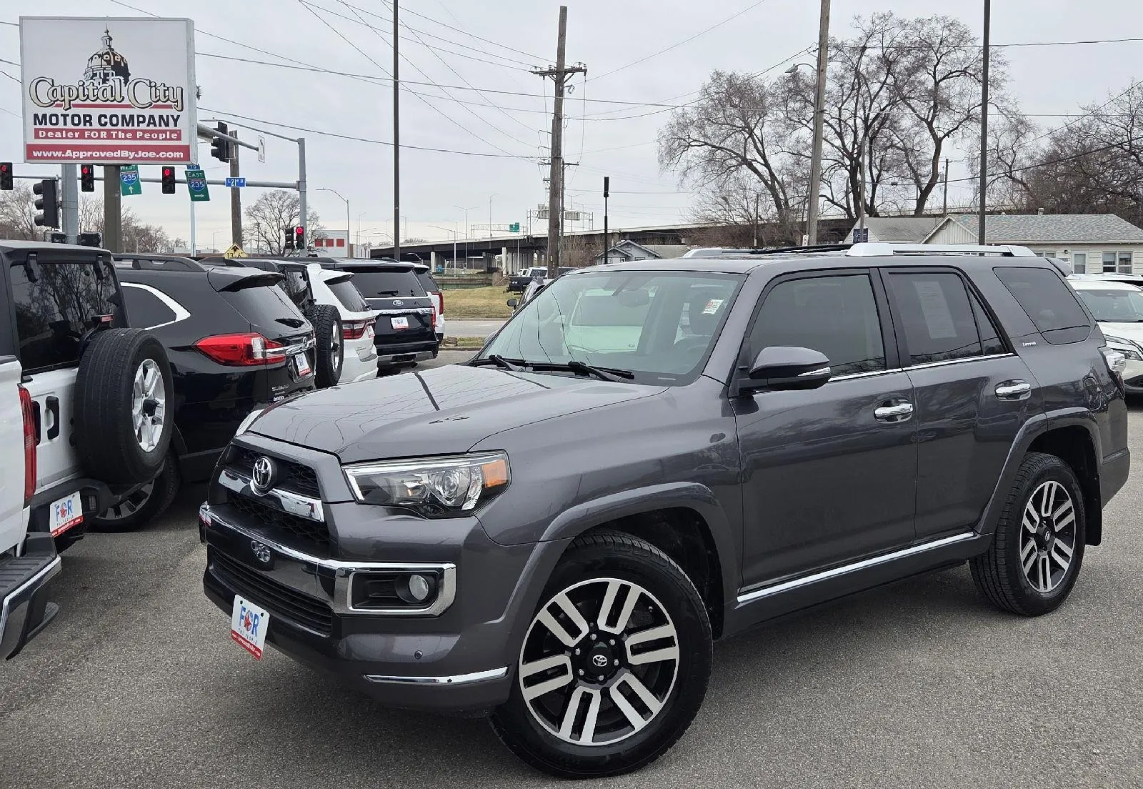 Gray 2015 Toyota 4Runner Limited for sale in Des Moines, IA