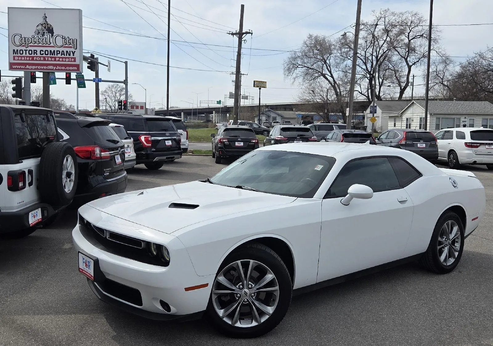 White 2020 Dodge Challenger SXT for sale in Des Moines, IA