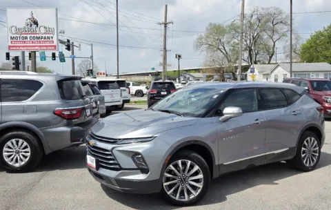 Gray 2024 Chevrolet Blazer Premier for sale in Des Moines, IA
