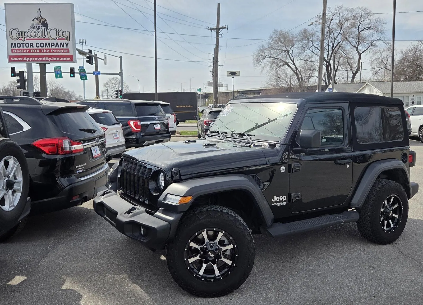 Black 2020 Jeep Wrangler Sport S for sale in Des Moines, IA