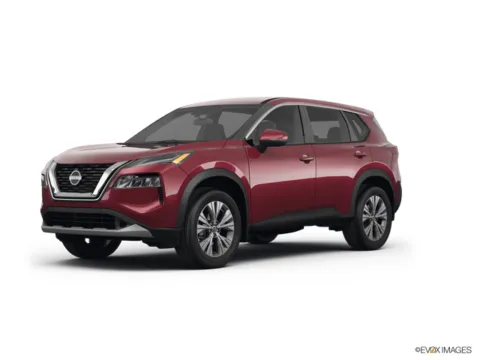 Red 2023 Nissan Rogue SV for sale in Des Moines, IA