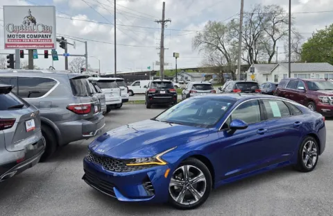 Blue 2023 Kia K5 EX for sale in Des Moines, IA