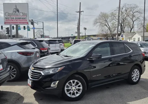 Black 2018 Chevrolet Equinox LT for sale in Des Moines, IA