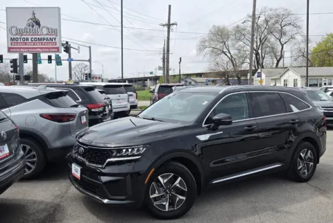Black 2021 Kia Sorento Hybrid S for sale in Des Moines, IA