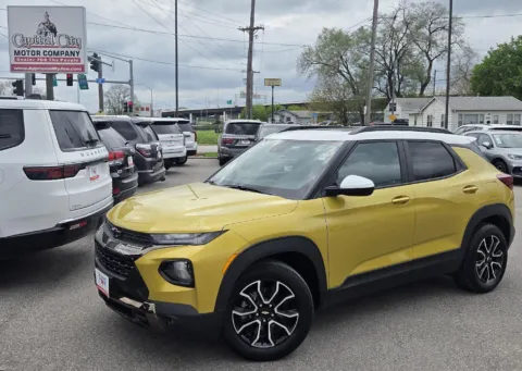 Yellow 2023 Chevrolet Trailblazer ACTIV for sale in Des Moines, IA