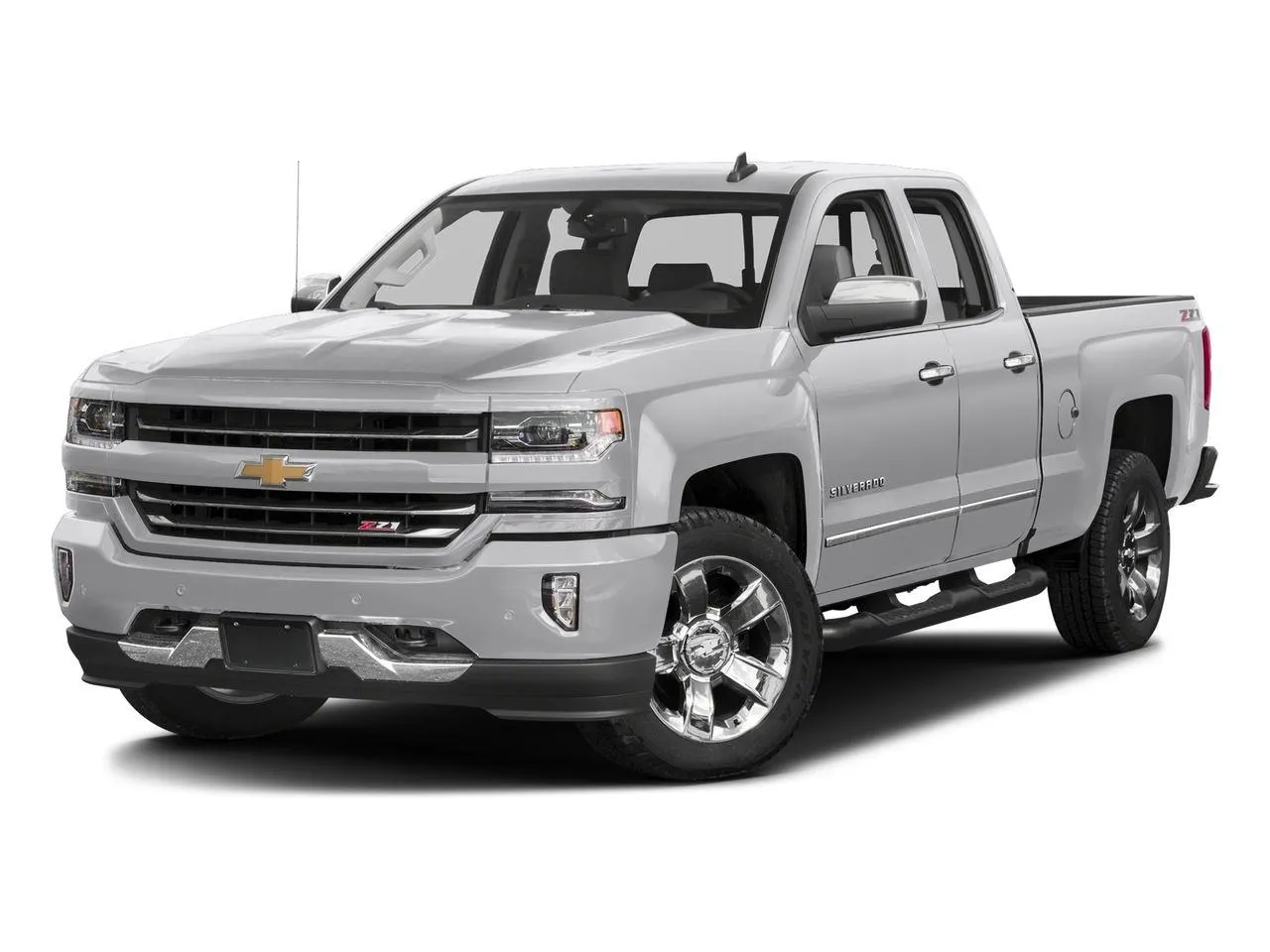 Silver 2017 Chevrolet Silverado 1500 LTZ for sale in Des Moines, IA