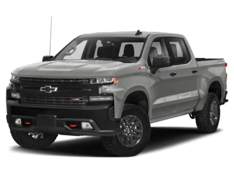 Silver 2021 Chevrolet Silverado 1500 LT Trail Boss for sale in Des Moines, IA