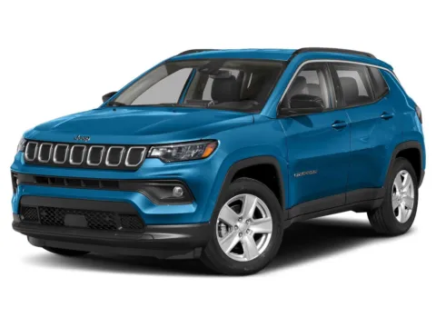 Blue 2022 Jeep Compass Limited for sale in Des Moines, IA