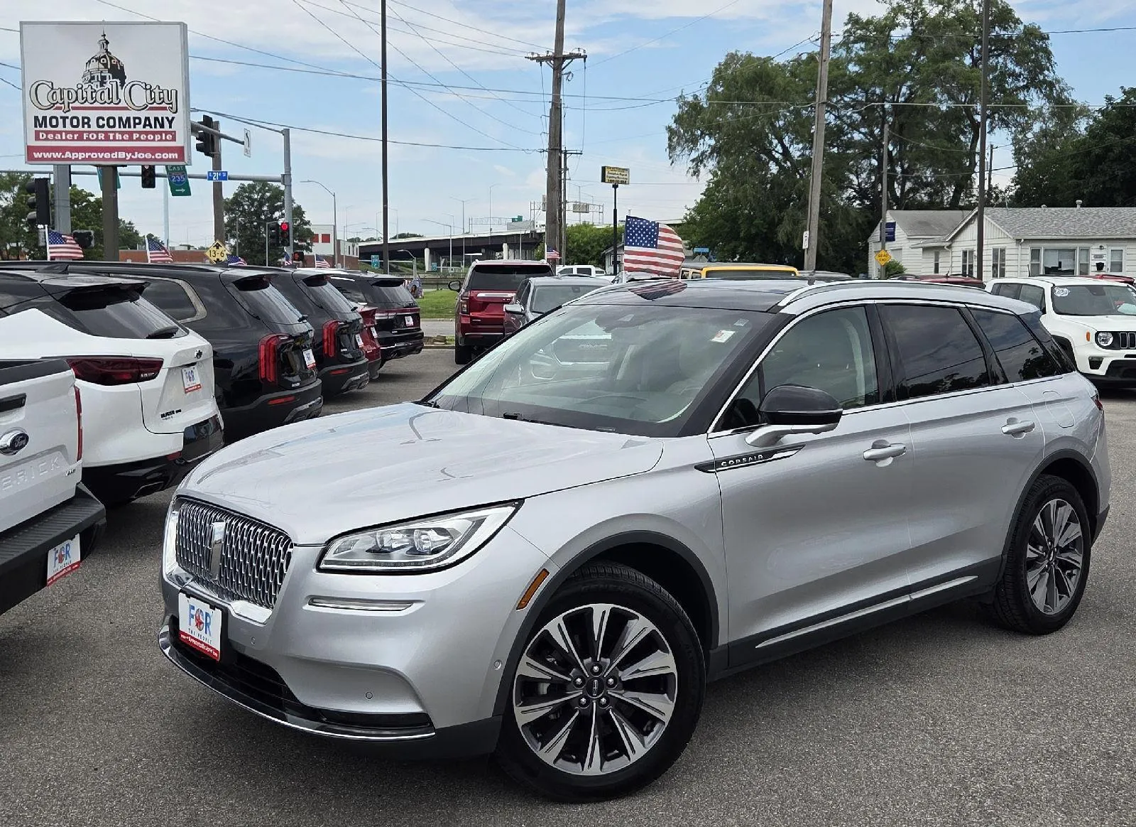 Silver 2020 LINCOLN CORSAIR RESERVE Reserve for sale in Des Moines, IA