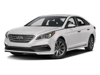 White 2017 Hyundai Sonata Sport for sale in Des Moines, IA