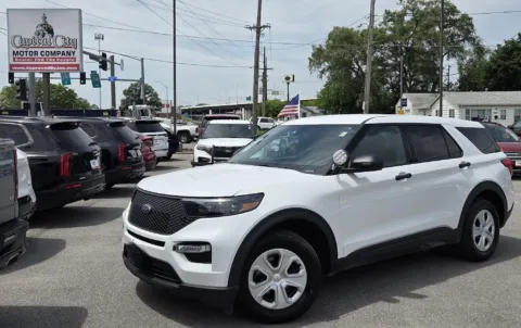 White 2021 Ford Explorer Police Interceptor Utility for sale in Des Moines, IA
