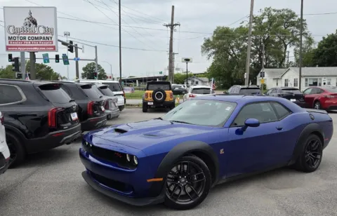 Blue 2022 Dodge Challenger R/T Scat Pack Widebody for sale in Des Moines, IA