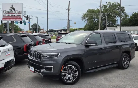 Gray 2024 Jeep Wagoneer L Series II for sale in Des Moines, IA