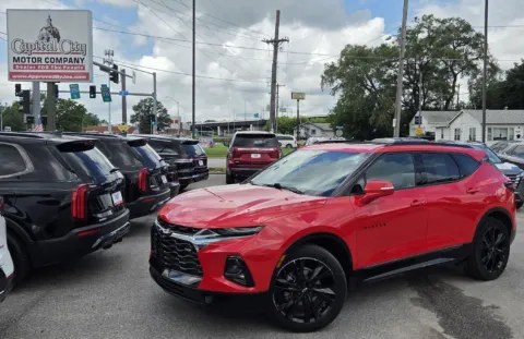 Red 2022 Chevrolet Blazer RS for sale in Des Moines, IA