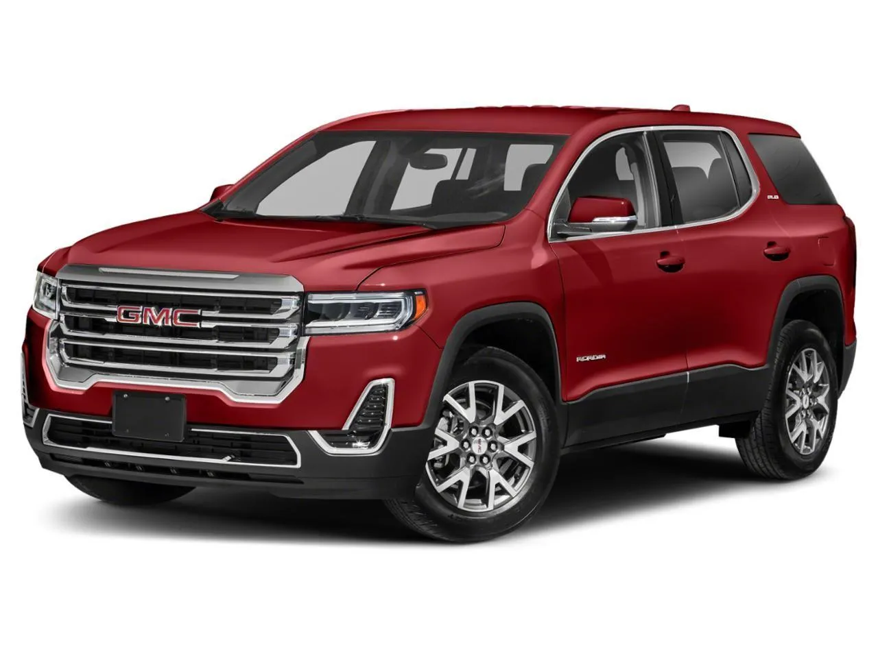 Red 2021 GMC Acadia SLT for sale in Des Moines, IA