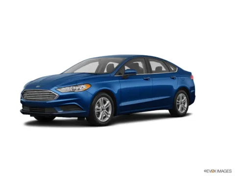 Blue 2018 FORD FUSION SE for sale in Des Moines, IA