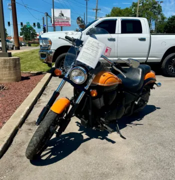 Orange 2021 KAWASAKI VN900-C Custom for sale in Des Moines, IA
