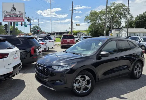 Black 2025 Ford Escape ST-Line for sale in Des Moines, IA