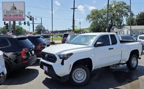White 2025 Toyota Tacoma SR for sale in Des Moines, IA