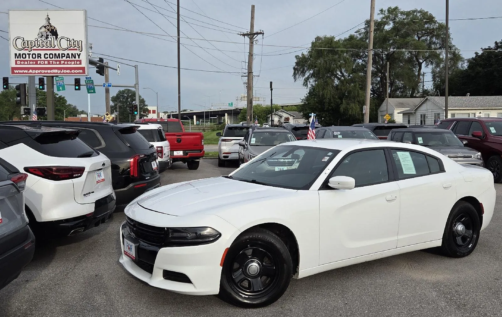 White 2020 Dodge Charger Police for sale in Des Moines, IA