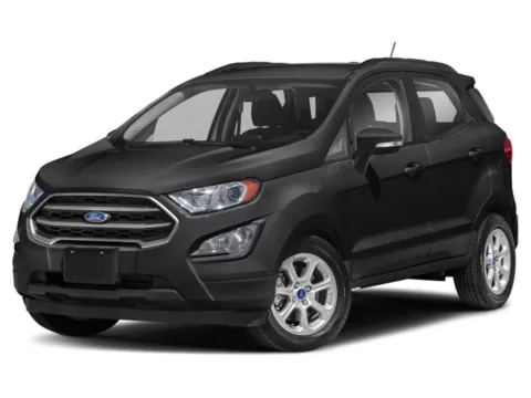 Black 2021 Ford EcoSport SE for sale in Des Moines, IA