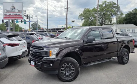 Red 2019 FORD F-150 SUPERCREW for sale in Des Moines, IA